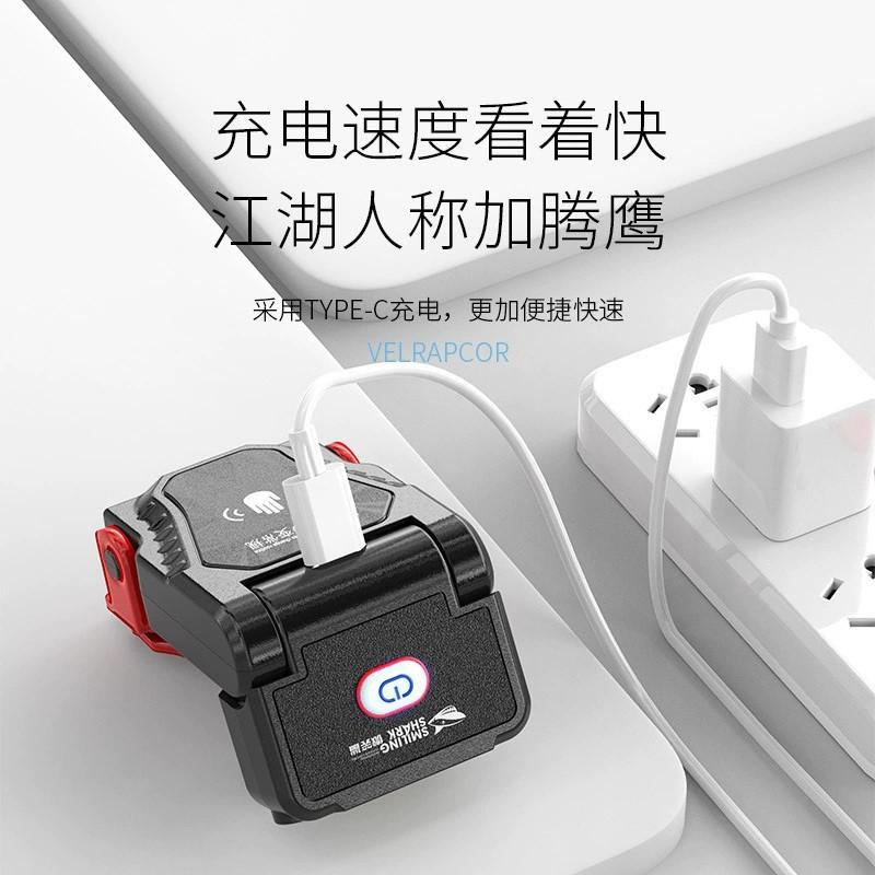 Rechargeable Fishing Headlamp with Motion - Ultra Lightweight Clip Light for Night Fishing, Strong Beam, Long Battery Life