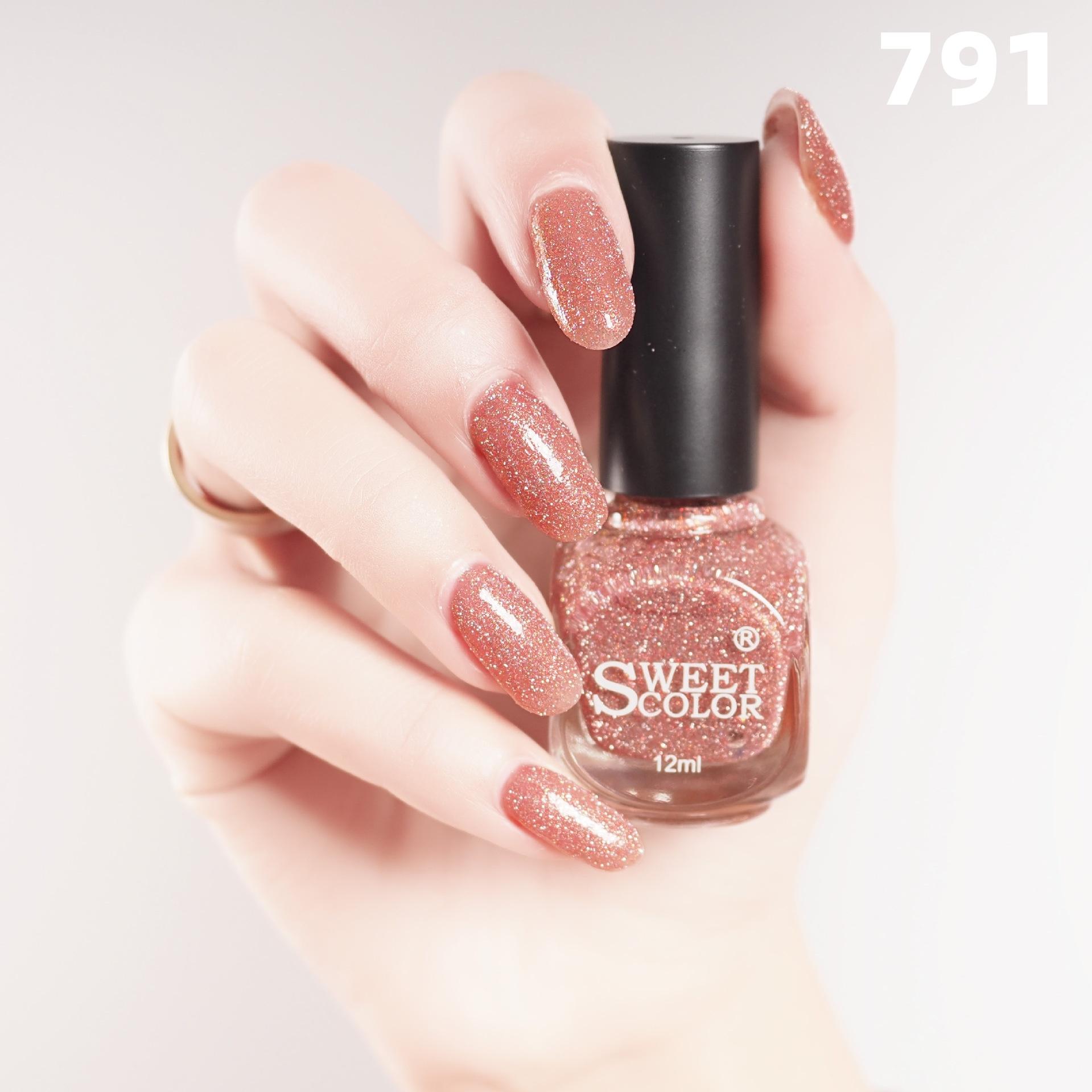 

Лак для ногтей сладкого цвета, новый стиль, без запекания, долговечный, быстросохнущий лак для ногтей, отбеливающий лак для ногтей 791