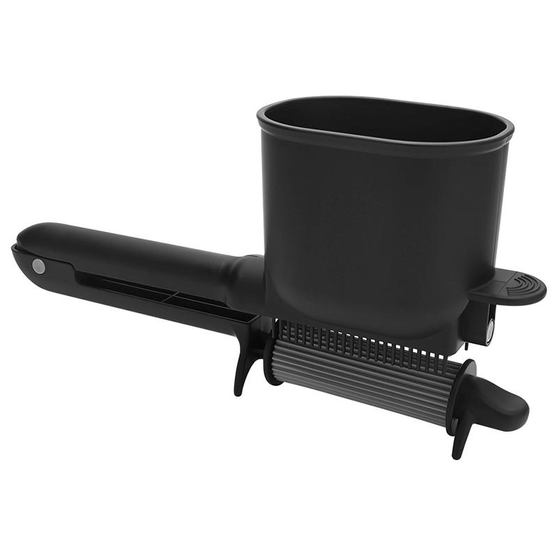 1Pcs Professional Hair Dyeing Tool 2-In-1 Automatic Roller Comb With Smooth Brush Dye Salon Hair Care Plastic Salon Hairdressing