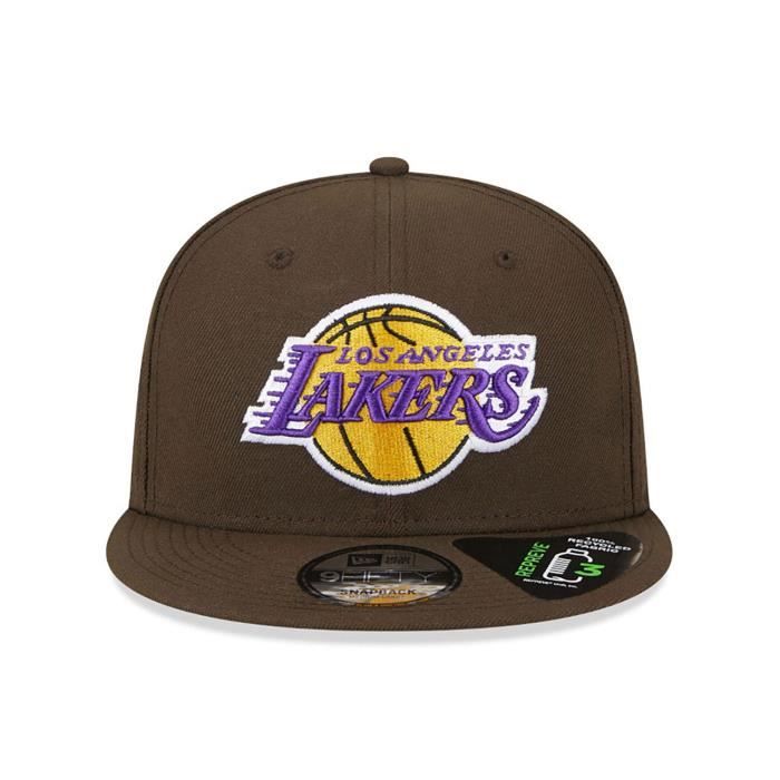 Casquette Snapback - New Era - Los Angeles Lakers 9Fifty - Éco-responsable - Blanc - Sportswear