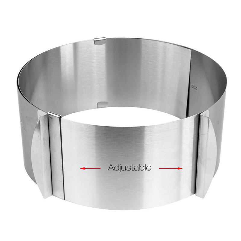 Stainless Steel Round Shape Set Stainless Steel Cake Shape