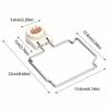 Strong Load-bearing Sink Strainer Basket Folded Design Garbage Drain Rack  Leftovers