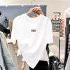 Cotton Unisex T Shirt for Women Korean Fashion Loose Teen Oversized Plus Size Tops On Sale Printed Graphic Os
