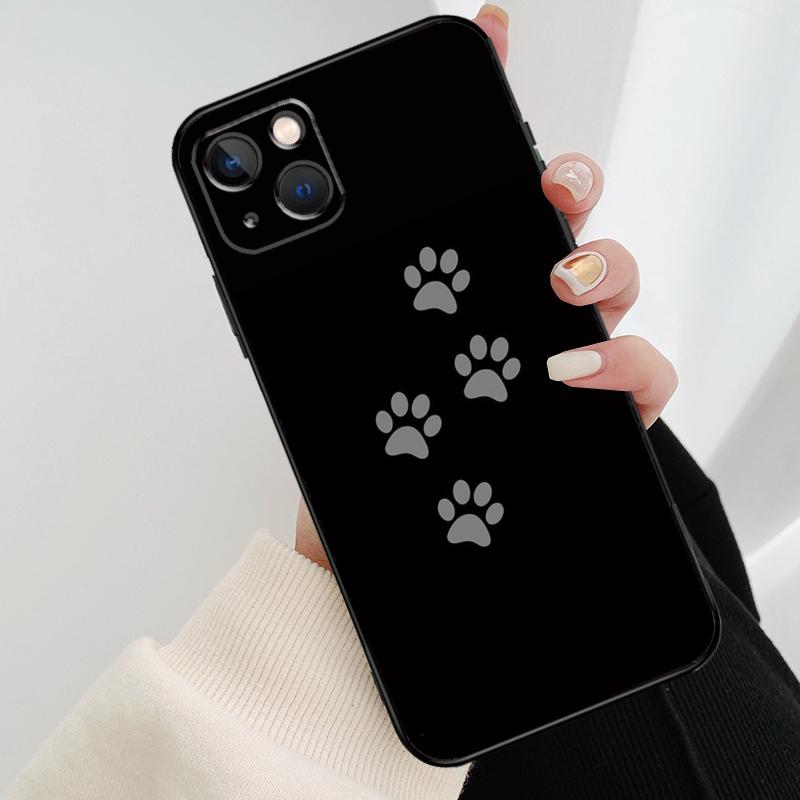 Animal Dog Paw Prints Phone Case For iPhone 17 Pro Max 15 14 13 11 12 16 Pro Max mini 15 16 Plus 16e 17 Air Cover