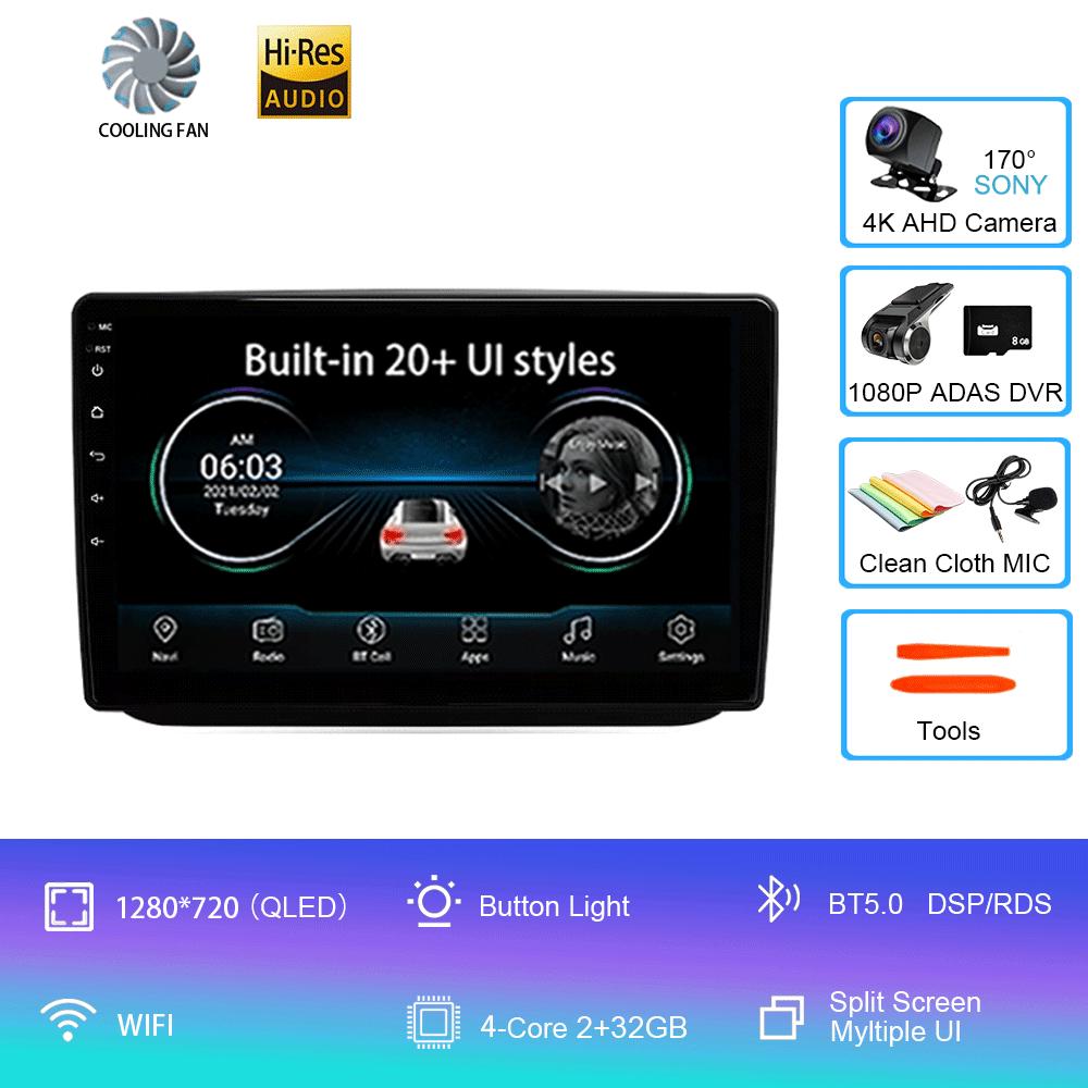 Android 14 Car Radio For Skoda Fabia 2 2007 - 2014 Multimedia Video Player Navigation Stereo GPS No 2din 2 Din DVD