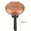 Non-stick Flip Frying Pan with Long Handle Muffin Pan Kitchen Utensils Pancake Maker  Breakfast