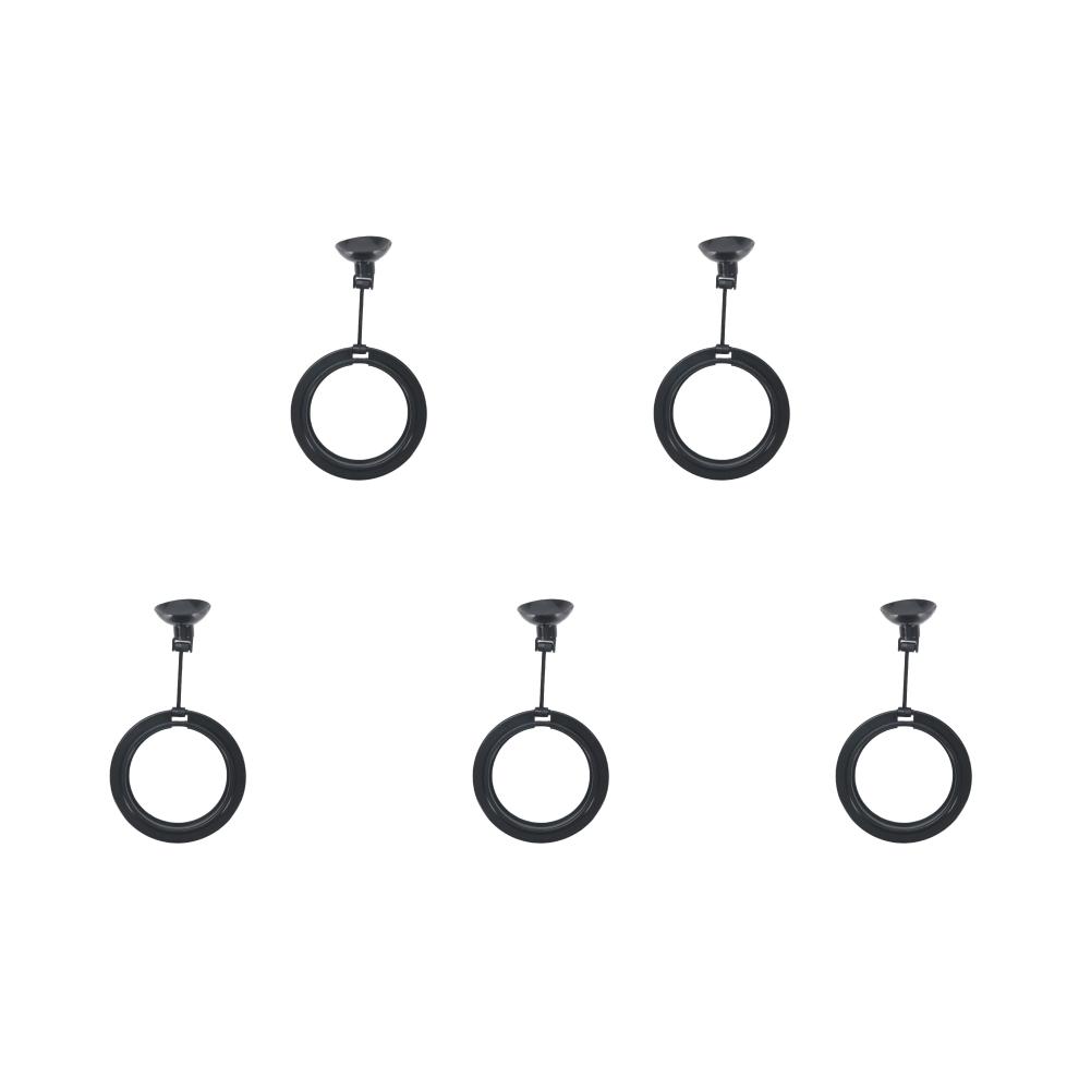 5Pcs Aquarium Feeding Ring Fish Tank Station Floating Food Tray Feeder Square Circle Accessory Suction Cup Fish Feeding Supplies