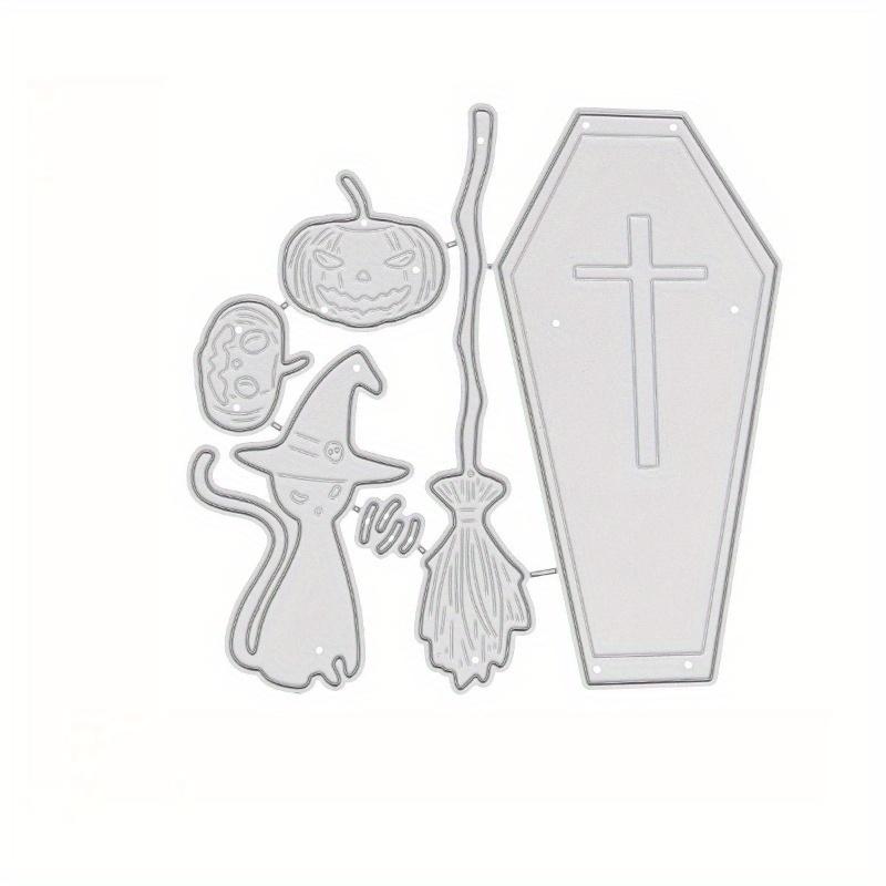 DIY Halloween Pumpkin Metal and Silicone Cutting Dies for Scrapbooking and Card Making Crafts