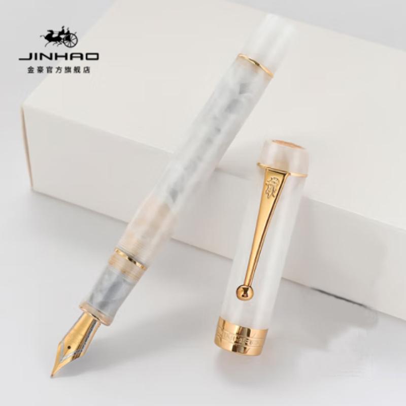 

Jinhao 100 Столітня смоляна пір яна ручка EF/F/M/Вигнутий стрижень Золотий затискач Конвертер Багатоколірне письмо Подарункові ручки Для найкращої канцелярії Fine 0.5mm