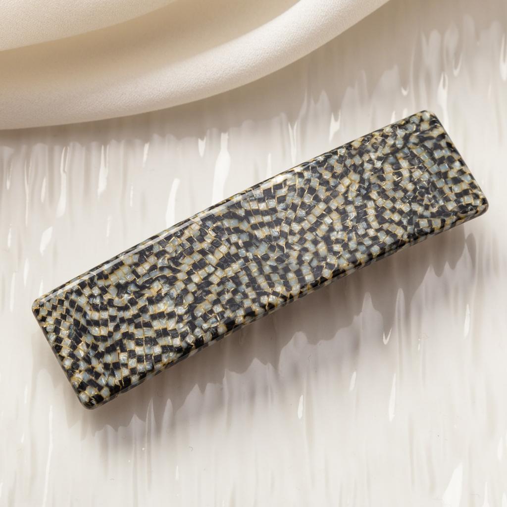 Luxus Haarspangen für Mädchen Acetat-Clips 9 cm lang Ponyhaar Französische Clips Lila Haaraccessoires Elegant