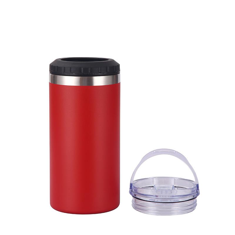 Cold Cola Can Double Cover Water Cup Car Straight Cup Multi-functional Portable Beer Cup