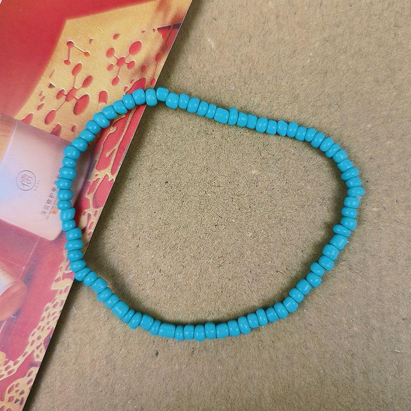 Bohemian Ethnic Style Colorful Beaded Bracelet Anklet for Women - Unique Fashion Hand Jewelry