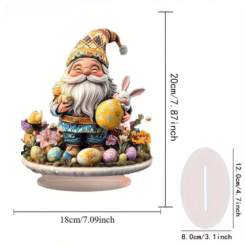 1pc Cartoon Dwarfs - 2D Flat Acrylic Desktop Ornament, Wall Decor Art, Four Seasons Decoration, Novelty Home Decor, Perfect Durable for Bedroom 18*20cm