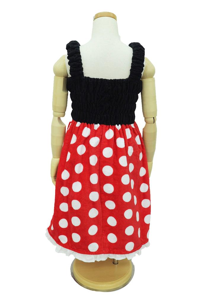 Marushin Disney Minnie Mouse Wrap Perfect for Birthday Cotton Height Suitable for Swimming and the Product 2095009500 Children's Towel, Girls, Gift,