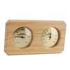 Wooden Sauna Thermometer Hygrometer 2 In 1 Humidity Temperature Measurement Indoor Thermometer Humidity Gauge for Hotel