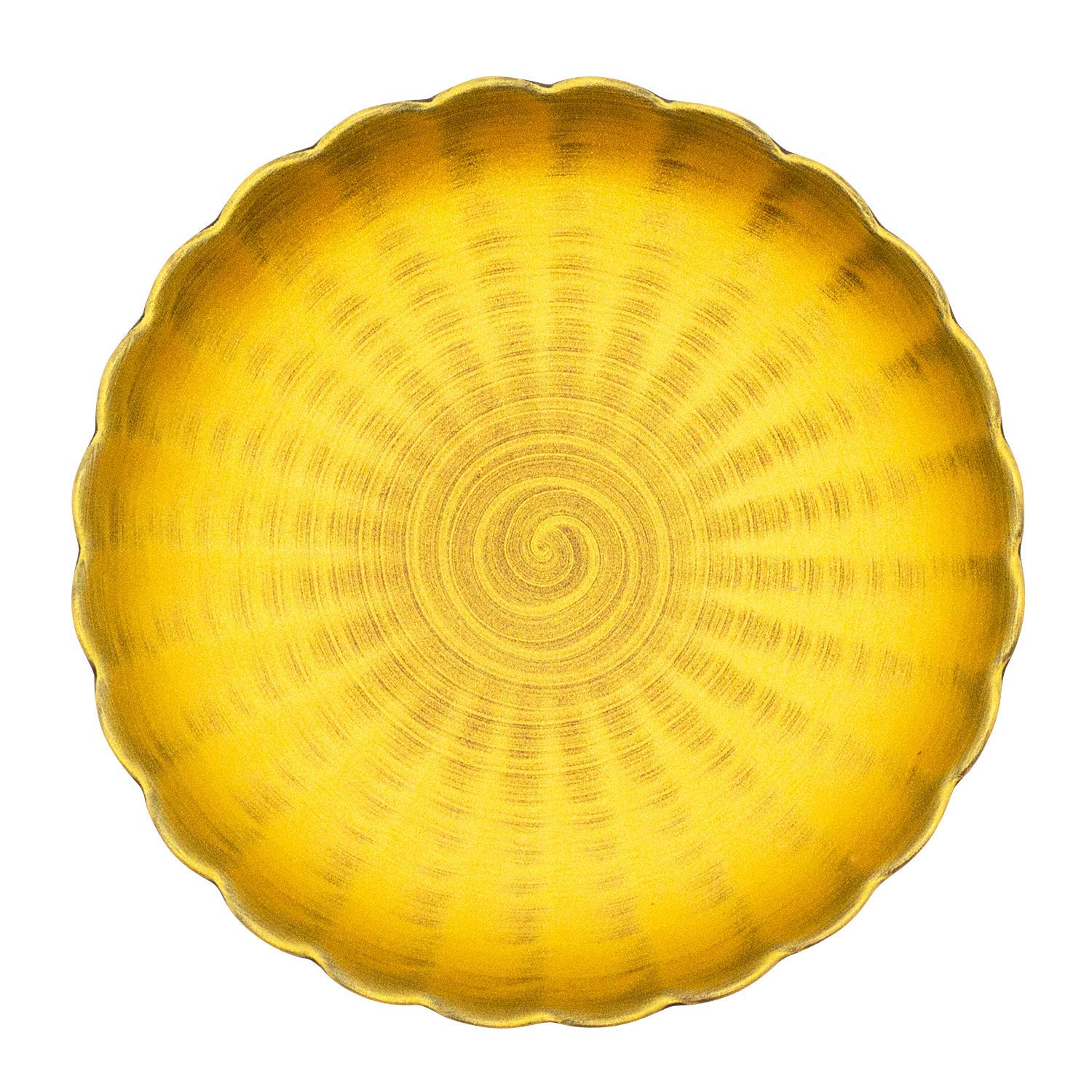 

Hasami ware small approximately made in product number 477376 chrysanthemum-shaped plate, 11cm, gold-wrapped, Japan, золотой
