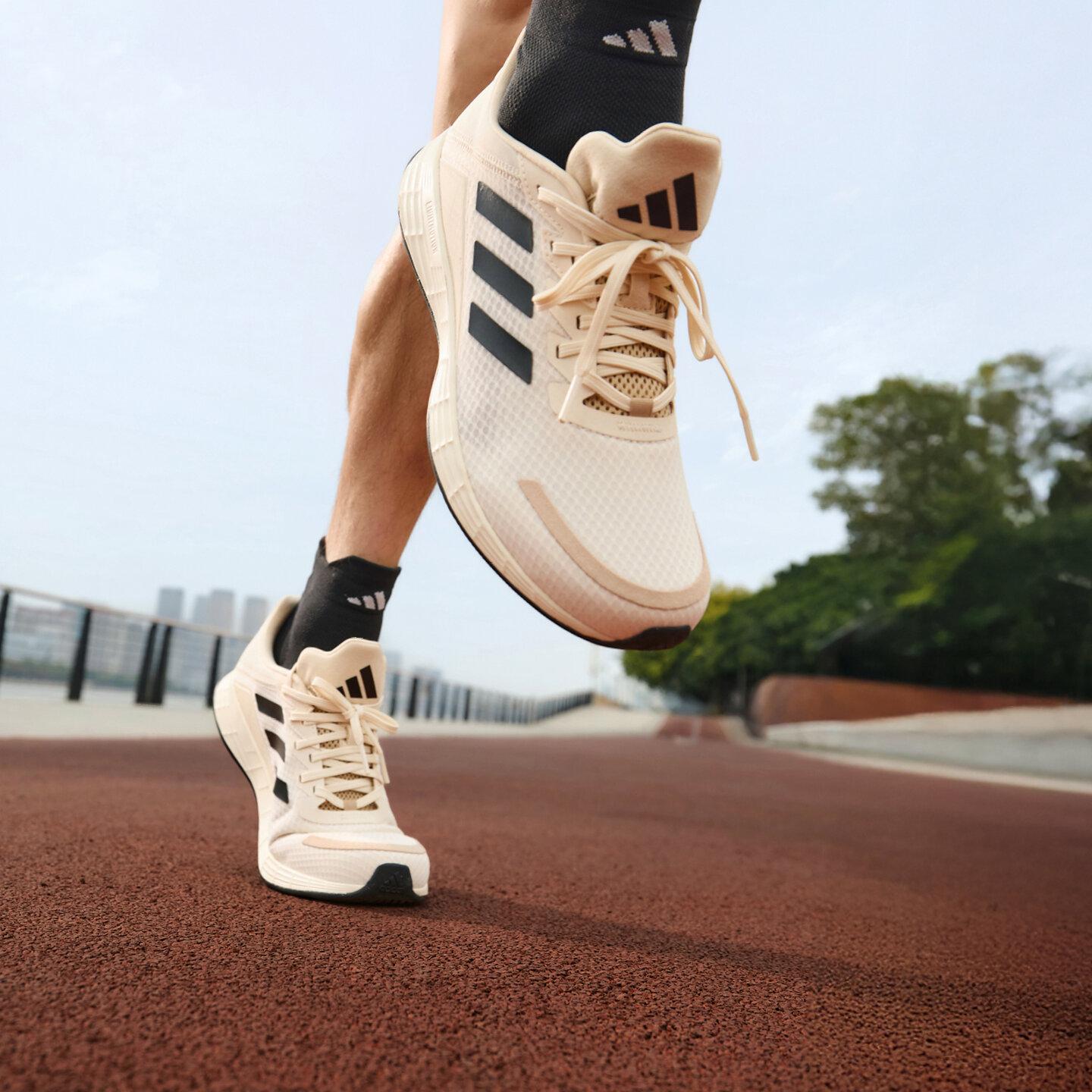 Adidas DURAMO SL Running Shoes Unisex Wonder White/Black/Warm Sand 41