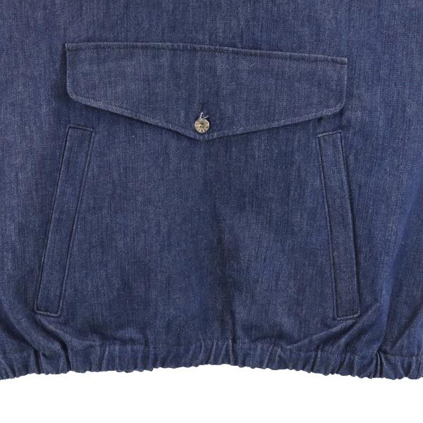 MONITALY Made In USA Denim Anorak Parker 44 MONITALY Pullover Men's Used