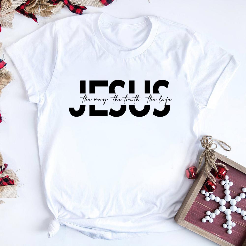 Jesus Tshirt Christian Religious Shirt Bible Verse Tees Motivational Christian Shirts Jesus Faith Tshirt Vintage Aesthetic Tops