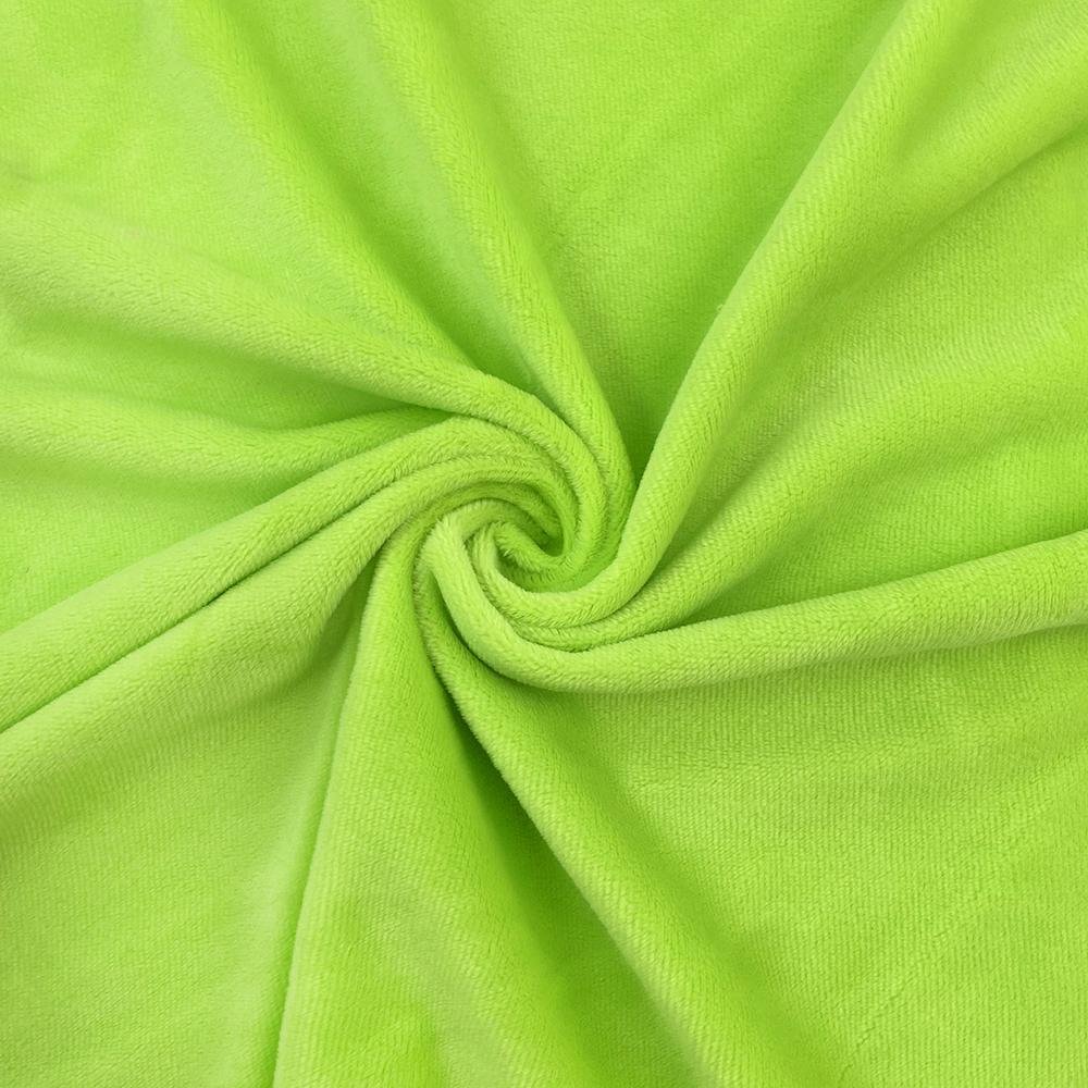 1,5 mm Florlänge Plüschstoff Umweltfreundlich Gewebt Mit 100% Polyester Material Machen Spielzeug Plüschstoff pro Meter Zum Nähen