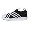 adidas Superstar Slip-On Core Black Damen Sneaker Footwear-White AC8582
