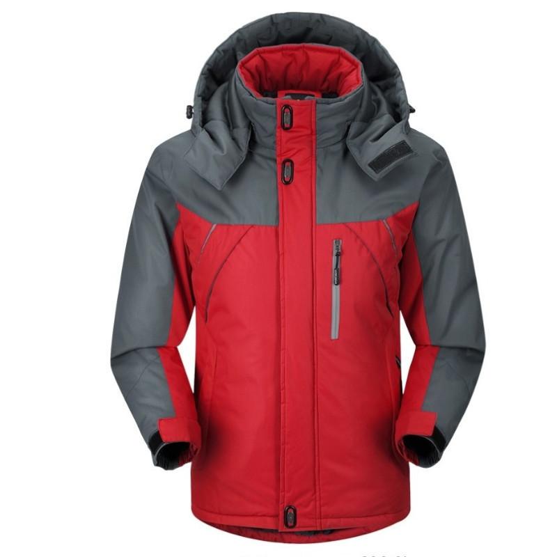 Winter Men's and Women's Cotton-padded Clothes Fashion Slim-fitting Large-size Warm Cotton-padded Clothes Thickened Jacket
