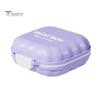 Travel Medication Box Portable Pill Box, with 7 Compartments, Moisture-Proof Dust-Proof Macaron Medicine Organizer, for Daily Use And Elderly Colorful