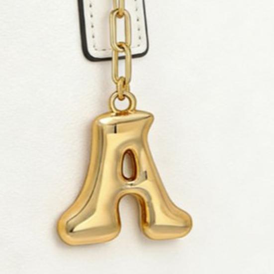 Letter Keychain Mini 3D Alphabet Charm Key Chain with Lobster Clasp Lightweight Bags Keys Bracelets Accessory