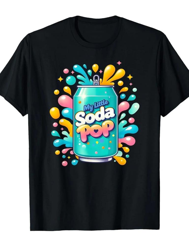 My Little Soda Pop TShirt for Kids KPop Music Korean Anime TShirt Rap Hip Hop Girl Clothes Gift Cute Saying Tee Children Top