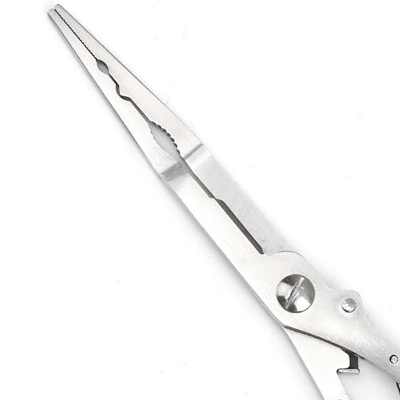 Fish Pliers Ergonomics Anti-Slip High-Strength Multifunctional Cut Fishing Line Fishing Tied Hooks Pliers Angling Equipment
