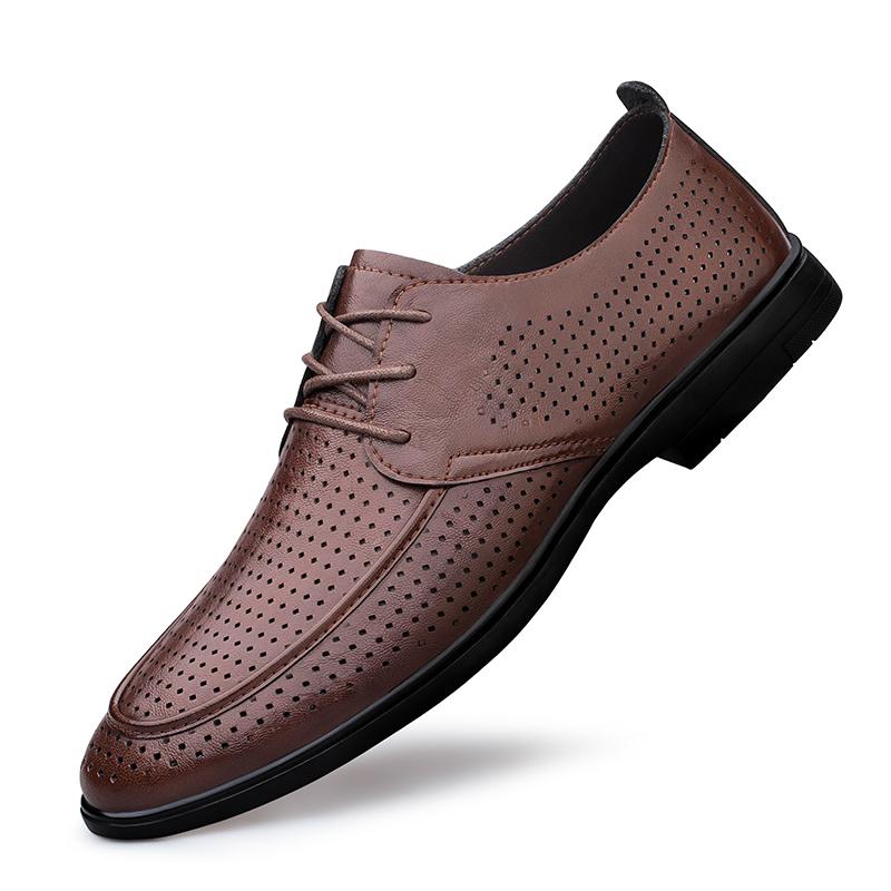 New Hot-selling Casual Shoes for Man Genuine Leather Mens Business Shoes Sneakers Comfy Mens Oxford Shoes Formal Dress Footwear
