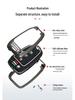 High-End Key Case for 21 Hyundai Models: Fits 2020 Elantra, Reina, ix35 – Unisex Car Key Shell with Buckle
