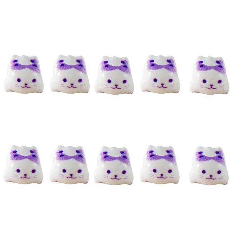 10pcs Handmade Jewelry Supplies Wealth Cats Beads for DIY Bracelets Earrings and Necklaces Beads for Crafting