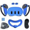 Meta Quest 3 Silicone Protective Case: 7-Piece Set for Controller & Host - Anti-Slip, Anti-Drop VR Accessories
