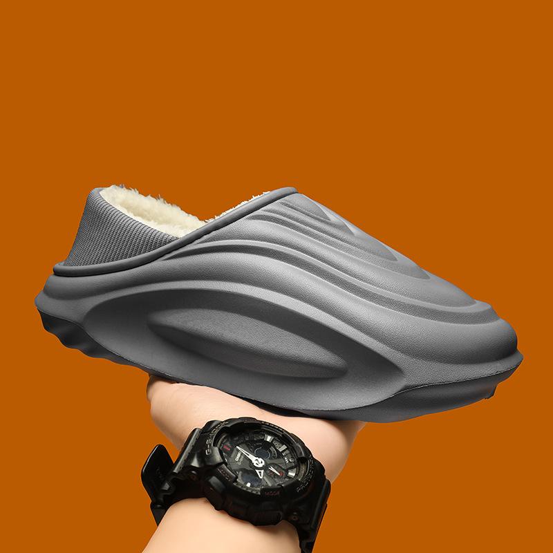 Herr 2025 Vinter Bomullstofflor: Inomhus/Utomhus EVA-sula, Höjdökning, Varm Häl-Täckt Design.