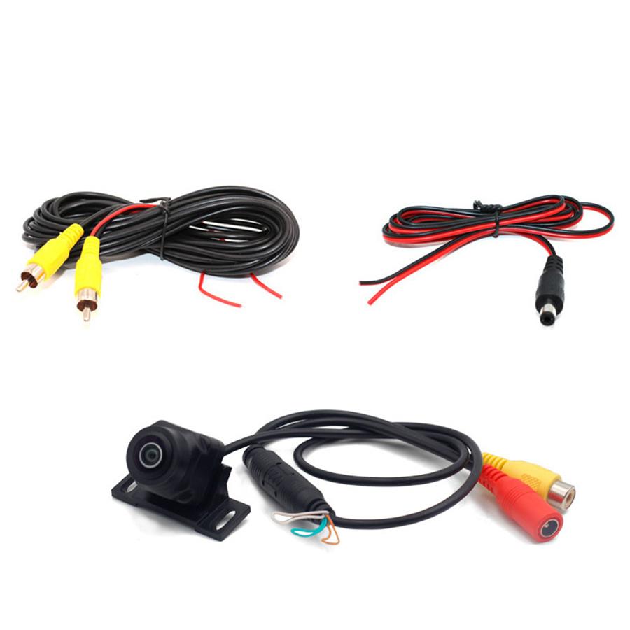Fisheye Lens CVBS/AHD 170° Car Rear View Backup Camera Waterproof