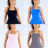 DFYNE flat collar sports yoga vest full extinction super soft nylon neck fitness outdoor