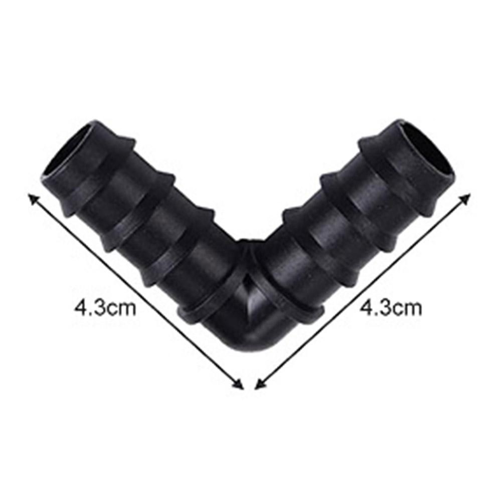 Garden Tube Joiner Inline Barb Fitting Weather Resistant Design Easy Installation Efficient Drip Irrigation System