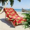 Smiling Watermelon Pattern Towel Beach Towel Quick-drying for Travel Outdoor Sports Jogging Beach and Swimming