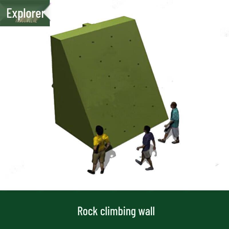 Explorer Alpine Rock Climbing Obstacle Wall