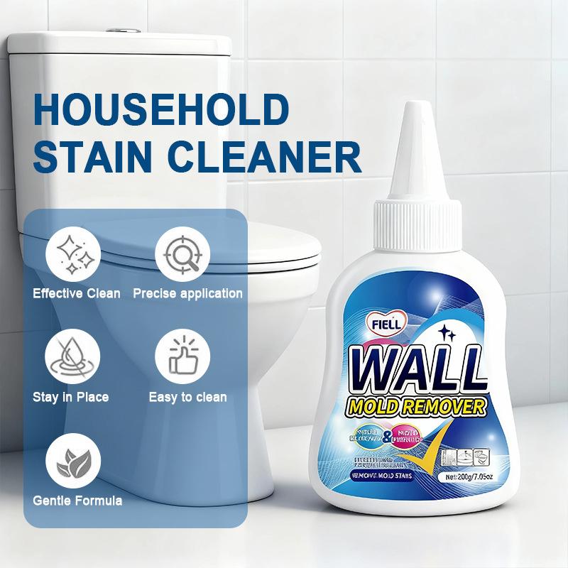 Kitchen Bathroom Stain Remover and Mold Remover Gel Strong Mildew Cleaner  Lasting Protection Anti Mold Cleaning Solution