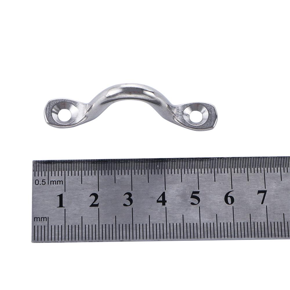 Esportes Marinhos Placa Barco Iate Navio Clipe de Selim Maçaneta Olhal de Arame Grampo Anel Gancho