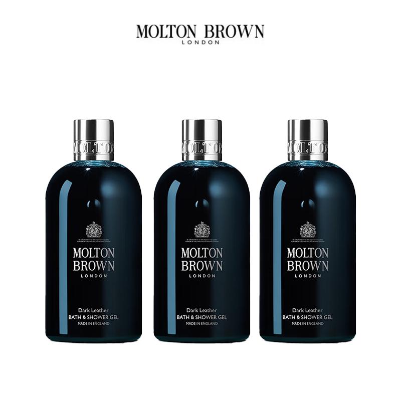

Molton Brown Dark Leather Bath & Shower Gel (3 x 300ml)