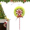 Candy Cane Decorations For Tree Winter Festival Candy Ornaments Fireplace Garden Tree Branch Decorating Peppermint Candy