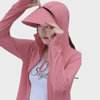 Jaqueta Unissex de Proteção Solar UPF50+ Seda Gelo - Anti-UV, Leve, Respirável, Perfeita para Pesca e Atividades ao Ar Livre