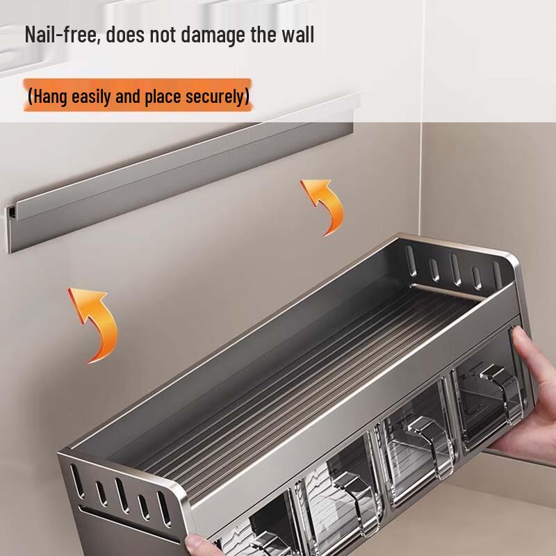Multifunctional Kitchen Spice Rack & Organizer