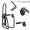 Aluminium Alloy   Water Bottle Holder Bike Kettle Cup Rack Cycling Accessory(Black)