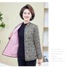 Mom's Floral Plush Winter Jacket - Thickened Cotton, Lightweight for Mid-Aged & Elderly