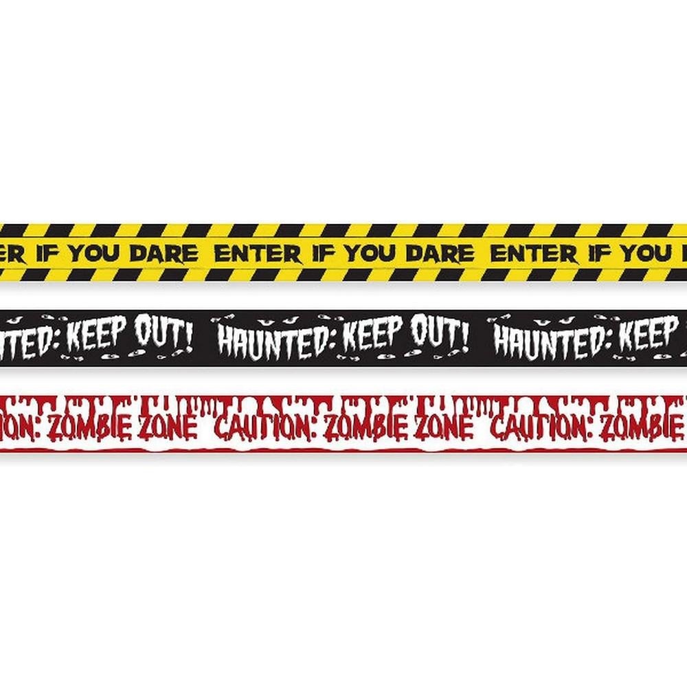 Amscan Caution Tape Halloween Decorating Kit