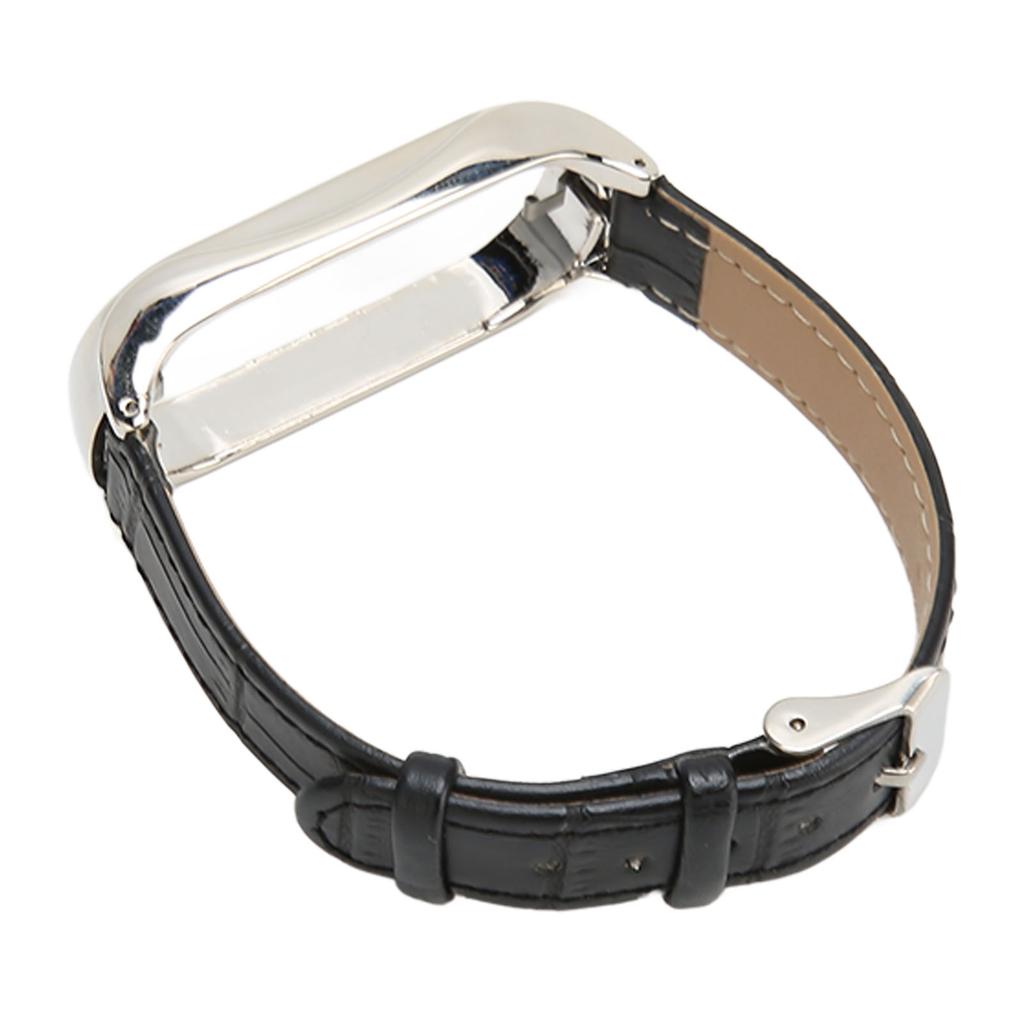 Sport Wrist Band for Band 7 Soft PU Leather Breathable Replacement Strap for Running Hiking